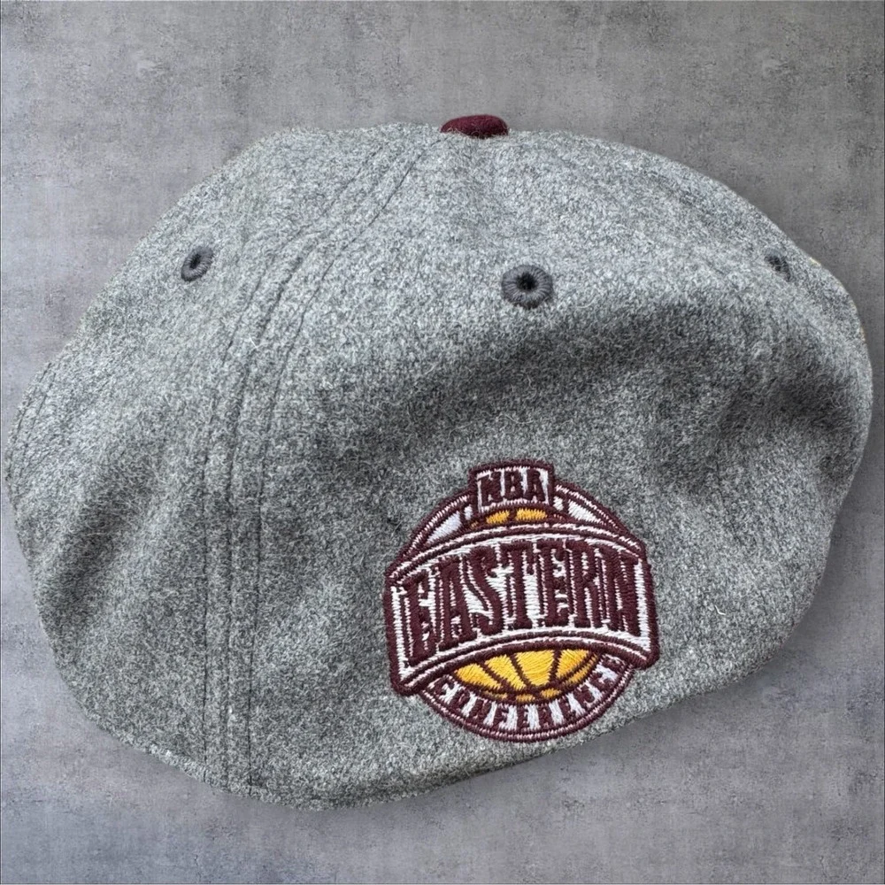 '47 Brand Cleveland Cavaliers Snapback Hat One Size Gray Maroon Wool Blend